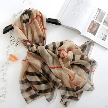 Luxury Printed Large Scarf - LUXURY SCARF 180 * 140 CMS - 585831285836_KHA